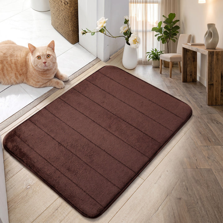 Bath Mat - Rectangular Ribbed Floor Mat
