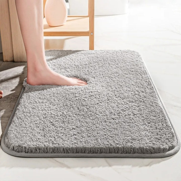 Bathroom Mat - Solid Color Microfiber