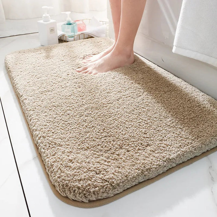 Bathroom Mat - Solid Color Microfiber