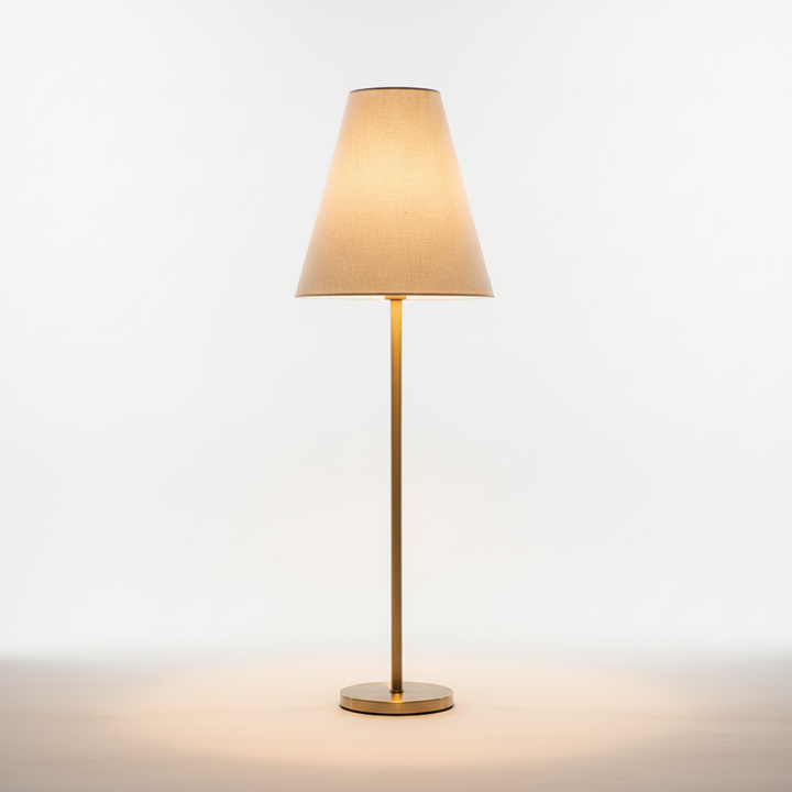 Brindle Brushed Brass Table Lamp