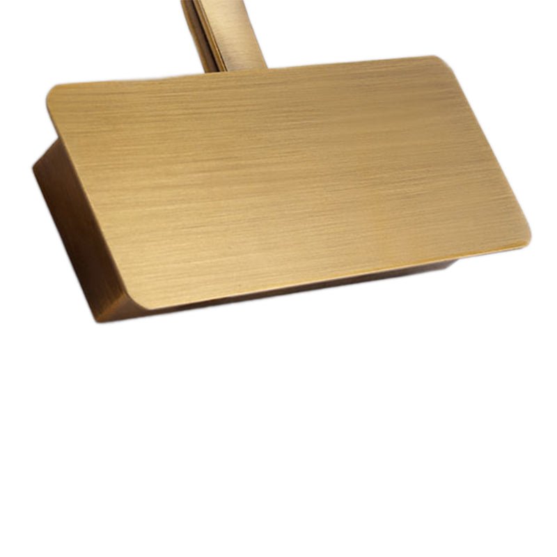 Brushed Brass LED Wall Light | Modern Linear Mirror Light