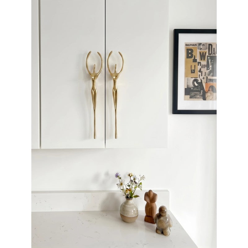 Cabinet Handle - Abstract Human Figure
