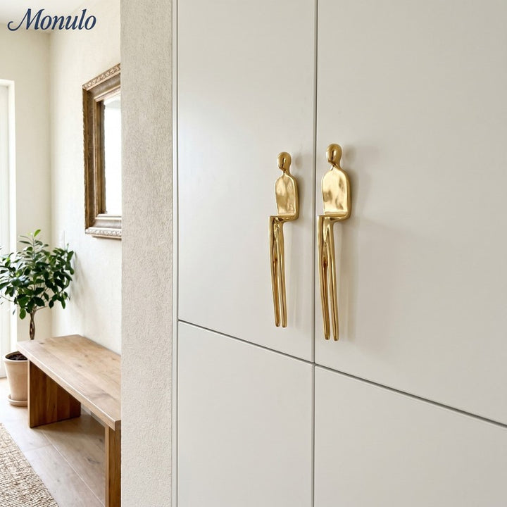 Cabinet Handle - Abstract Human Figure