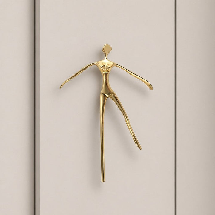Cabinet Handle - Abstract Human Figure