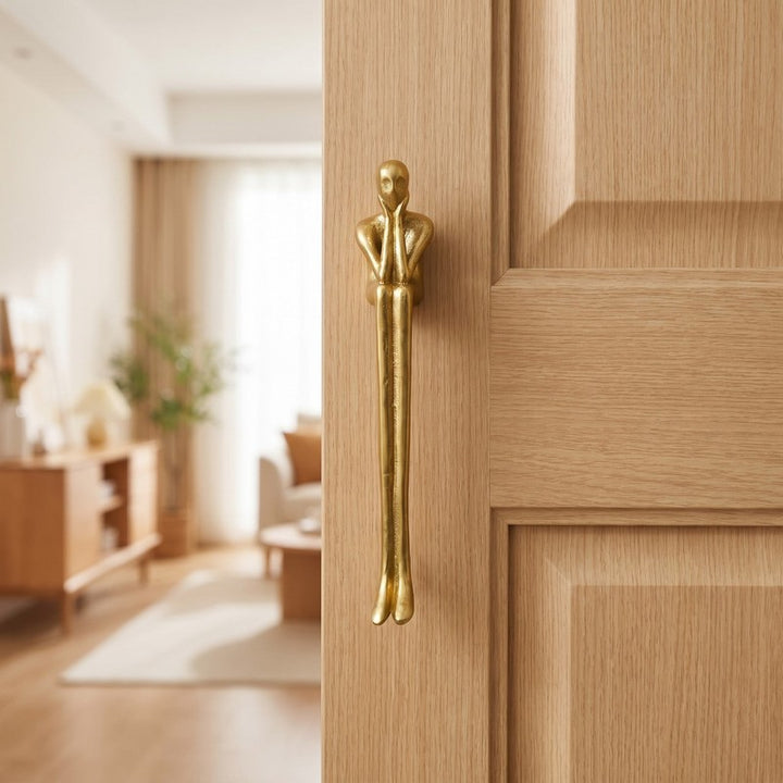 Cabinet Handle - Abstract Human Figure