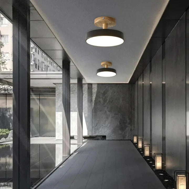 Ceiling Lamp - Scandinavian Drum Shade