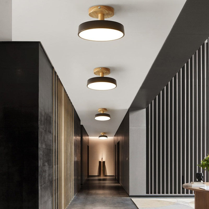 Ceiling Lamp - Scandinavian Drum Shade