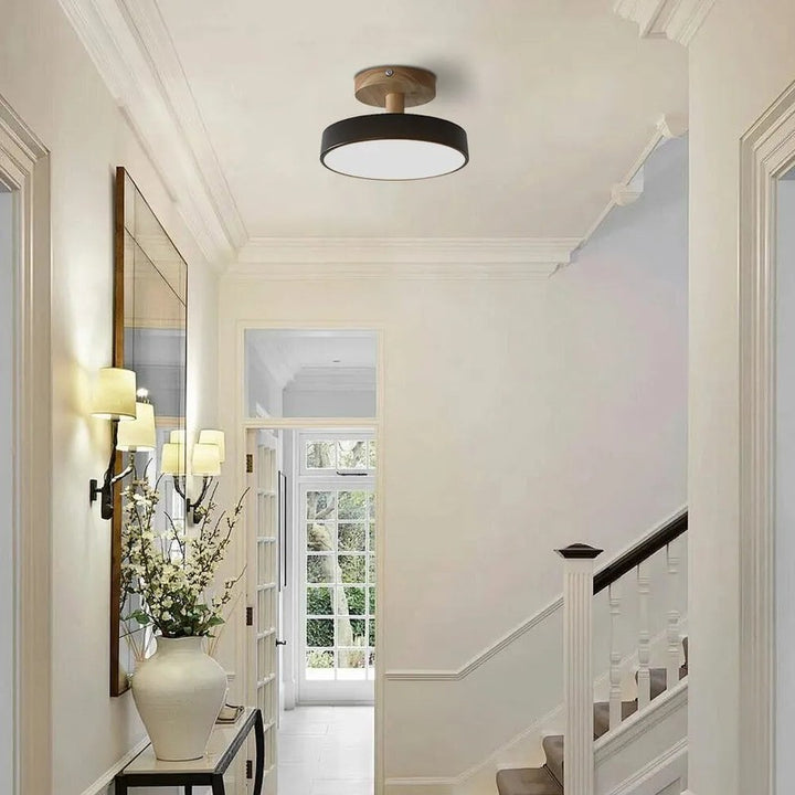 Ceiling Lamp - Scandinavian Drum Shade