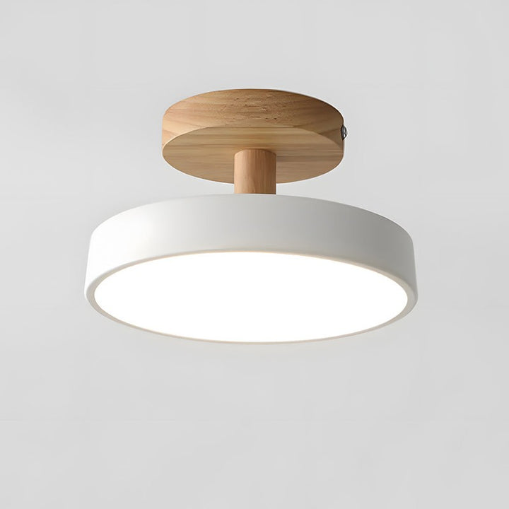 Ceiling Lamp - Scandinavian Drum Shade