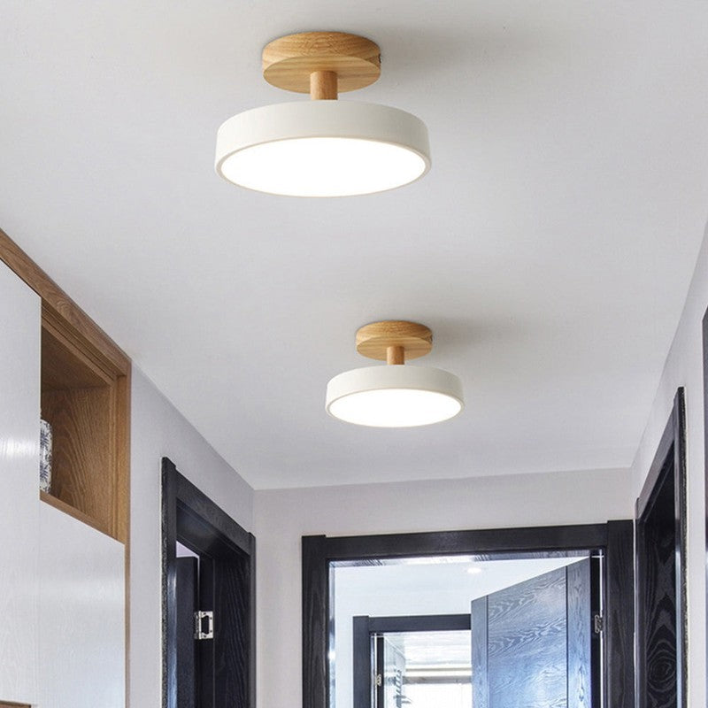Ceiling Lamp - Scandinavian Drum Shade