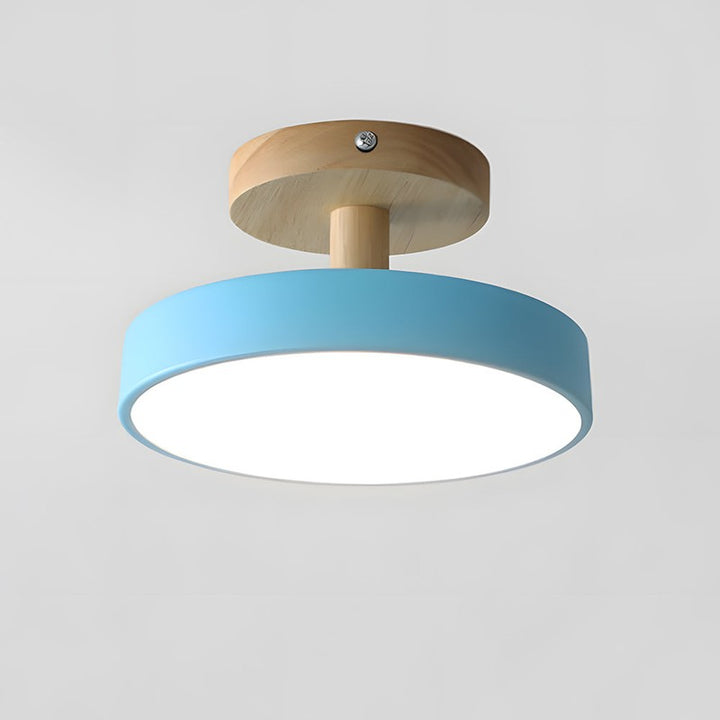 Ceiling Lamp - Scandinavian Drum Shade