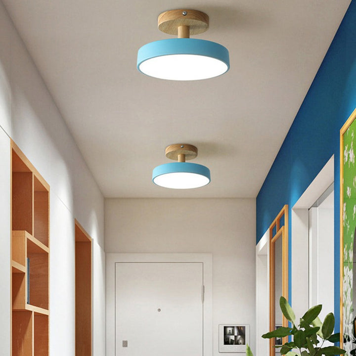 Ceiling Lamp - Scandinavian Drum Shade