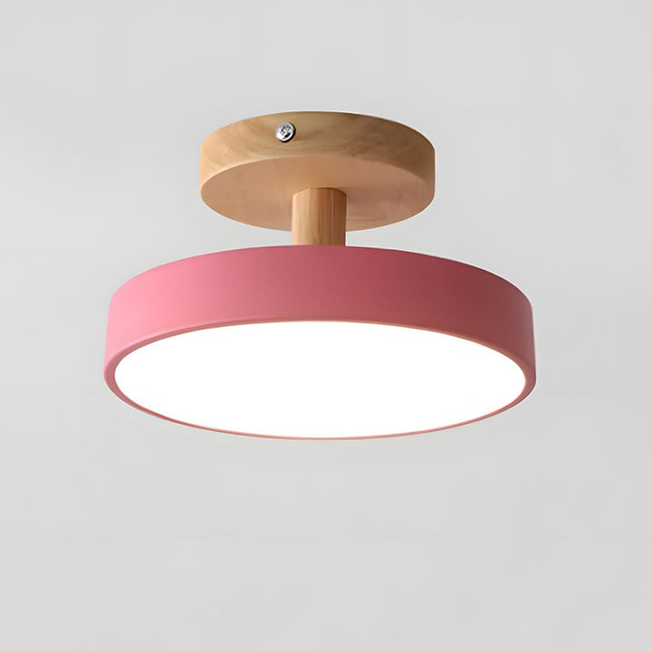 Ceiling Lamp - Scandinavian Drum Shade