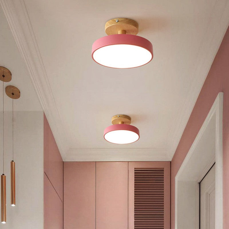 Ceiling Lamp - Scandinavian Drum Shade