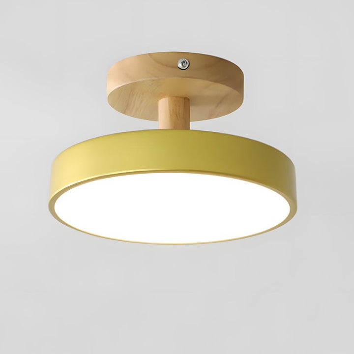 Ceiling Lamp - Scandinavian Drum Shade