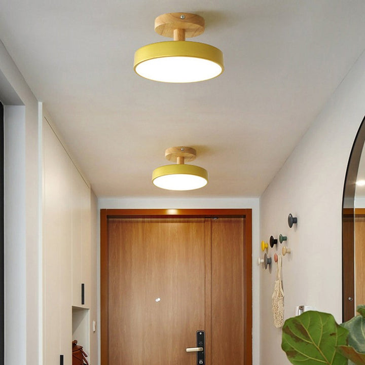 Ceiling Lamp - Scandinavian Drum Shade