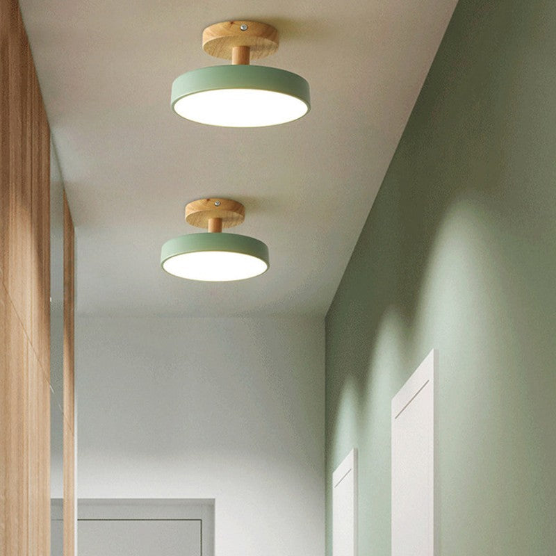 Ceiling Lamp - Scandinavian Drum Shade