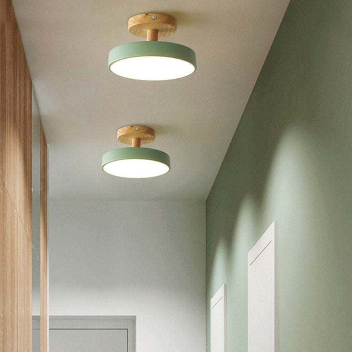 Ceiling Lamp - Scandinavian Drum Shade