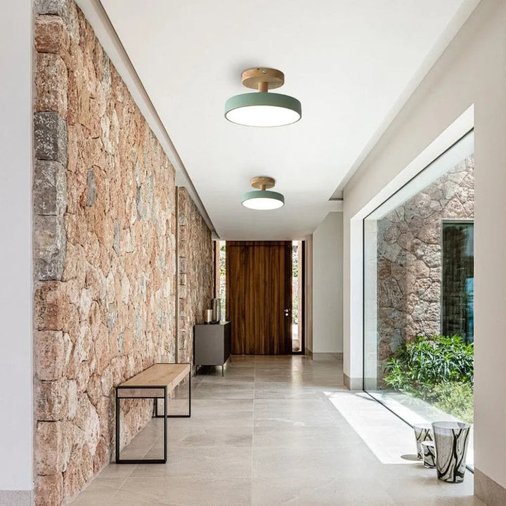 Ceiling Lamp - Scandinavian Drum Shade