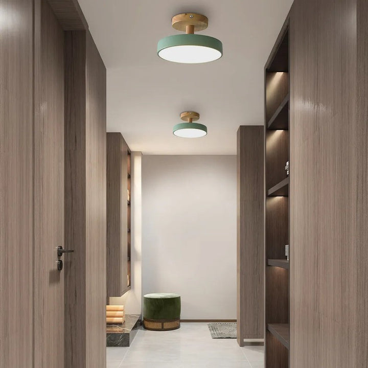 Ceiling Lamp - Scandinavian Drum Shade