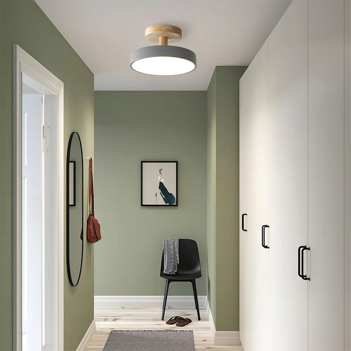 Ceiling Lamp - Scandinavian Drum Shade