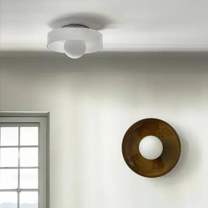 Ceiling Lamp with Bowl Shade