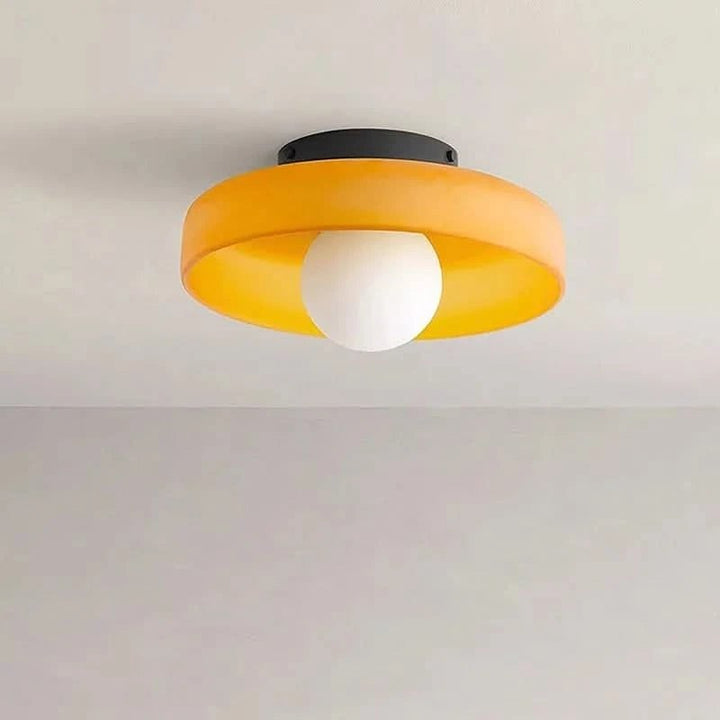 Ceiling Lamp with Bowl Shade
