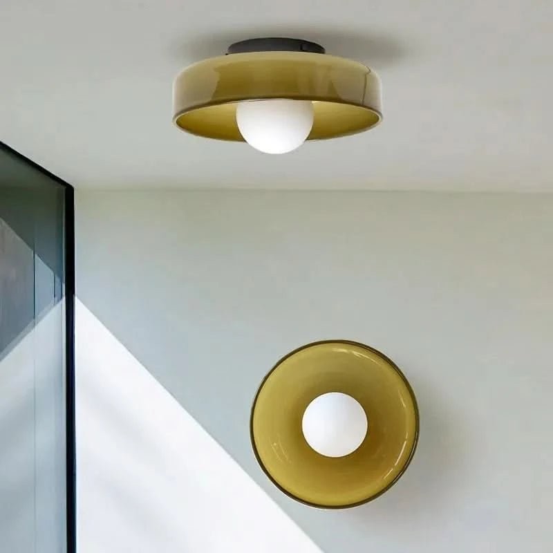 Ceiling Lamp with Bowl Shade