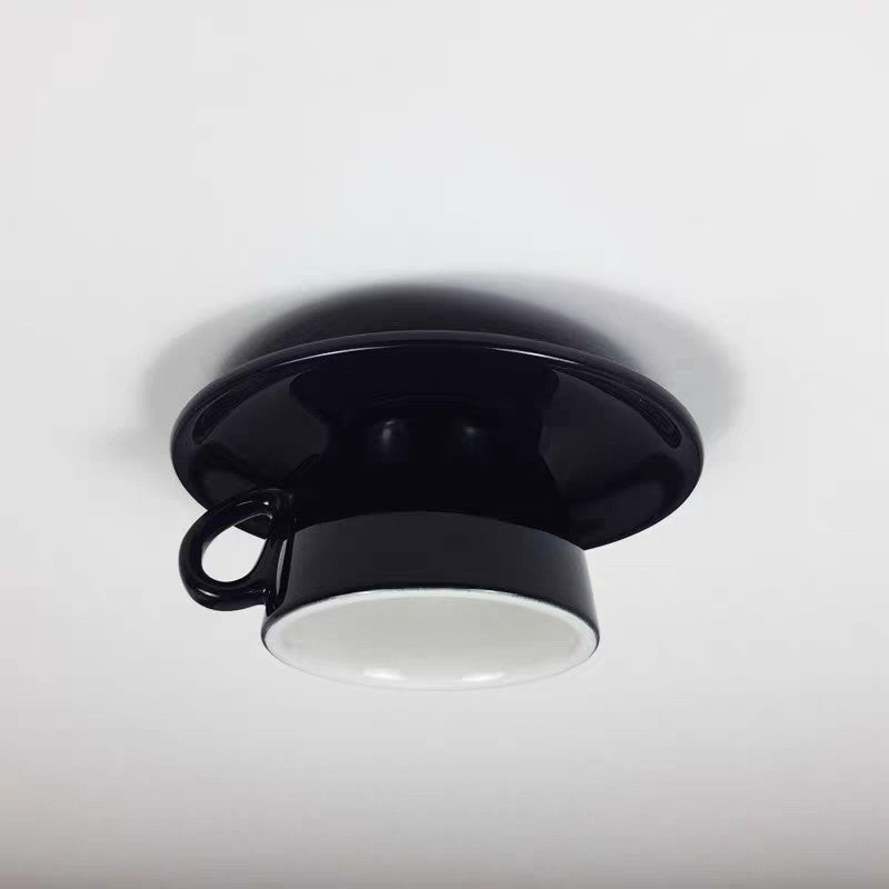 Ceiling Light - Upside-Down Coffee Cup
