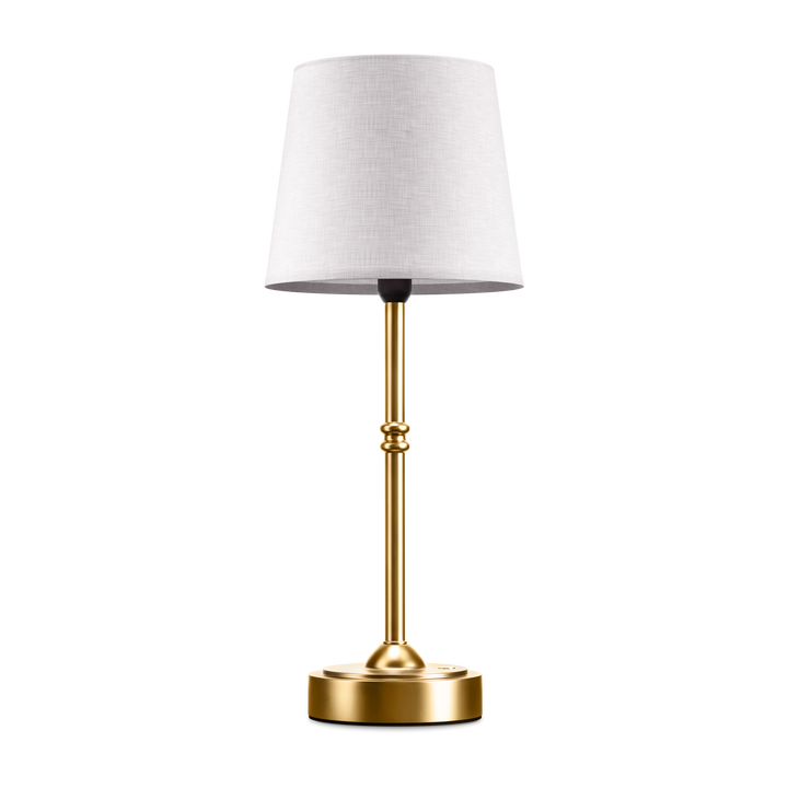Classic Cordless Table Lamp in Gold