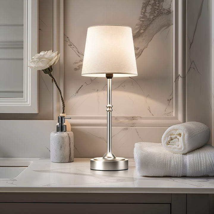 Classic Cordless Table Lamp | Elegant Rechargeable Bedside Lamp