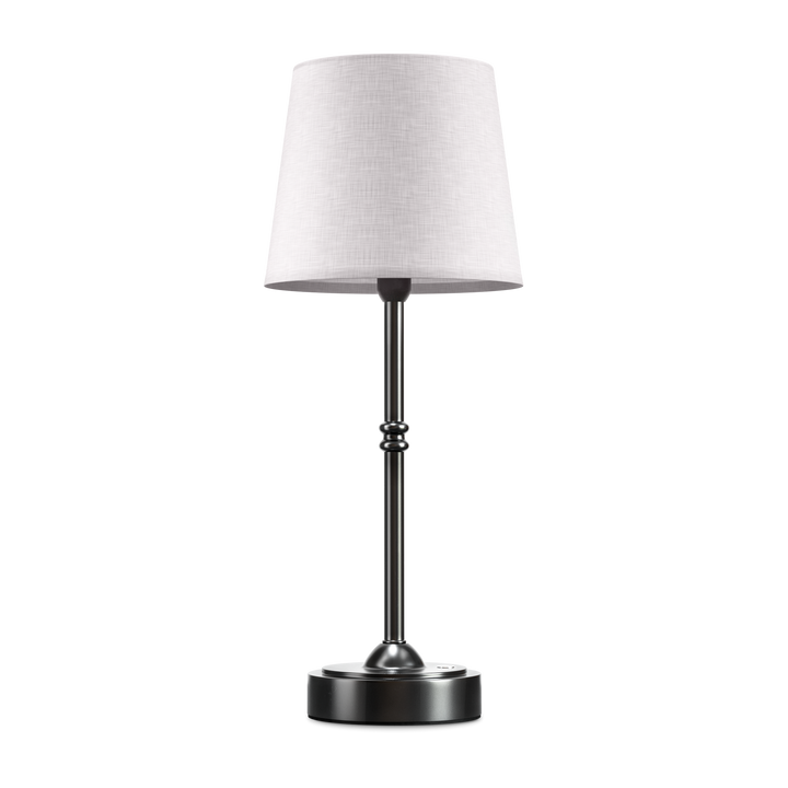 Classic Cordless Table Lamp in Black