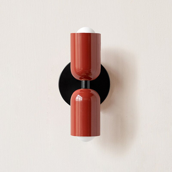 Colourful Double Wall Sconce | Playful Modern Up Down Wall Light