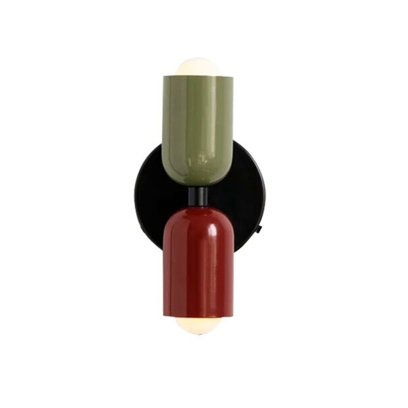 Colourful Double Wall Sconce | Playful Modern Up Down Wall Light