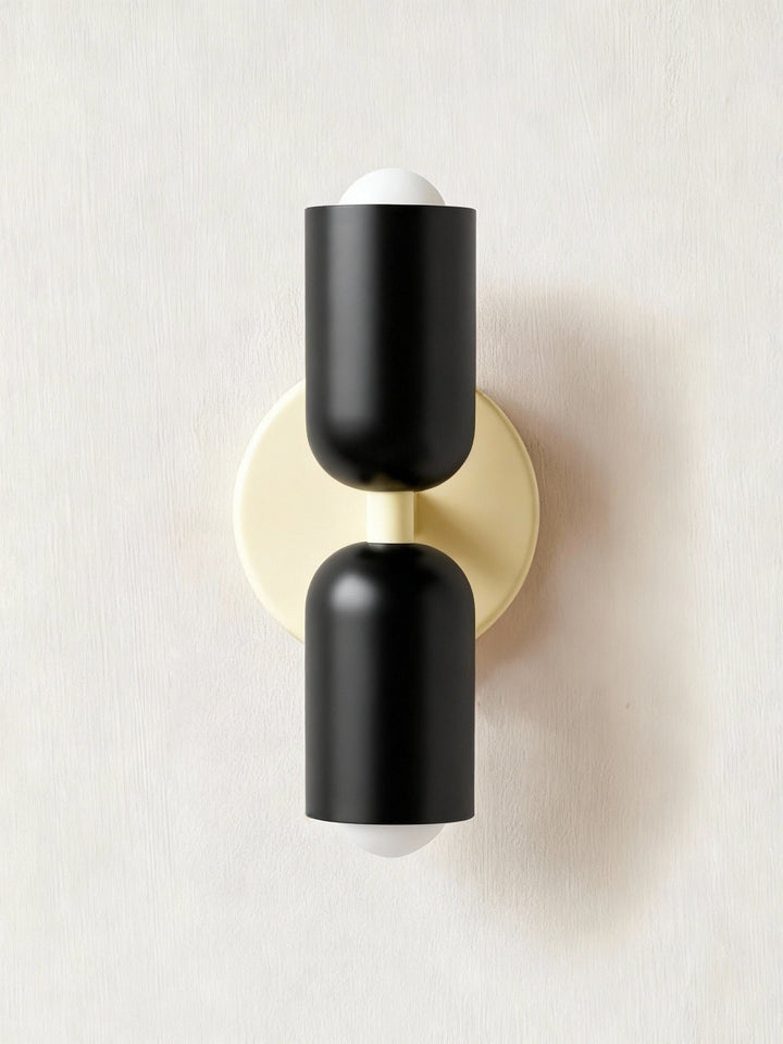 Colourful Double Wall Sconce | Playful Modern Up Down Wall Light