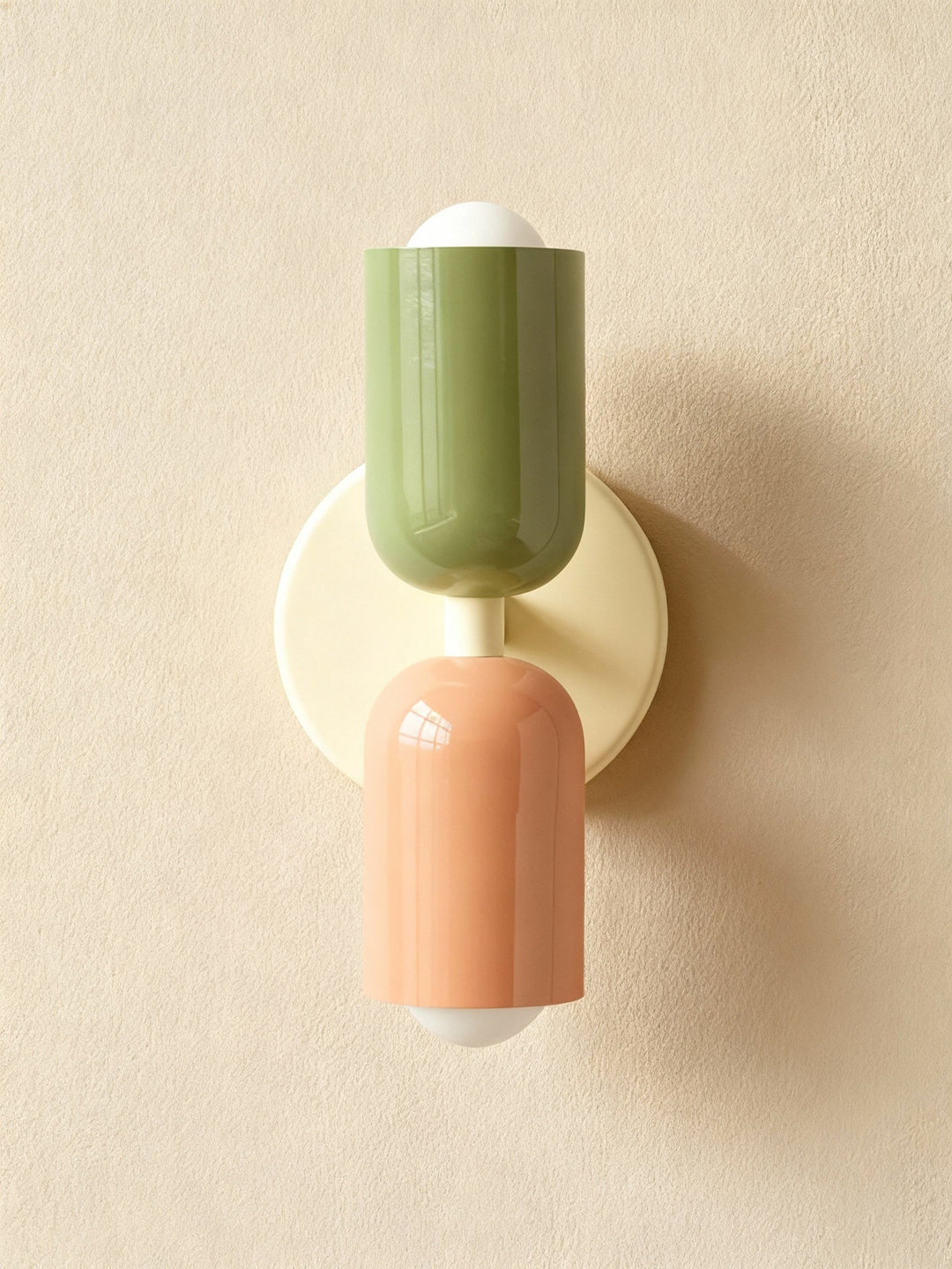 Colourful Double Wall Sconce | Playful Modern Up Down Wall Light