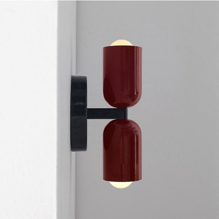 Colourful Double Wall Sconce | Playful Modern Up Down Wall Light