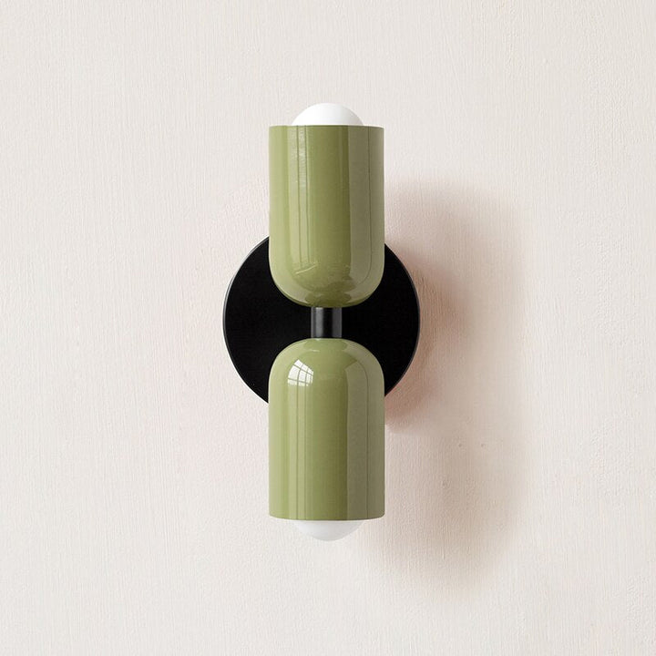 Colourful Double Wall Sconce | Playful Modern Up Down Wall Light