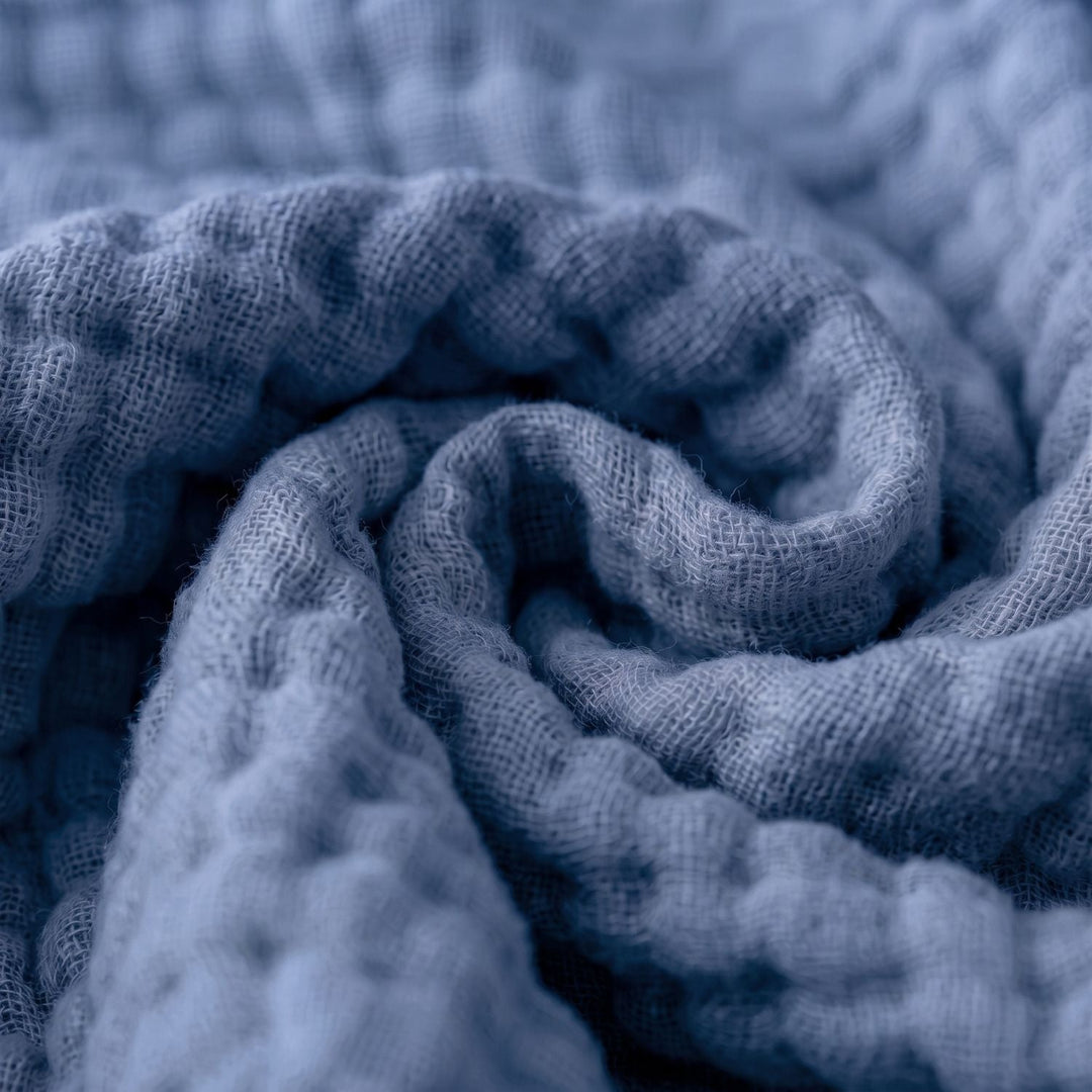 Cotton Muslin Blanket | Breathable Six-Layer Gauze Throw