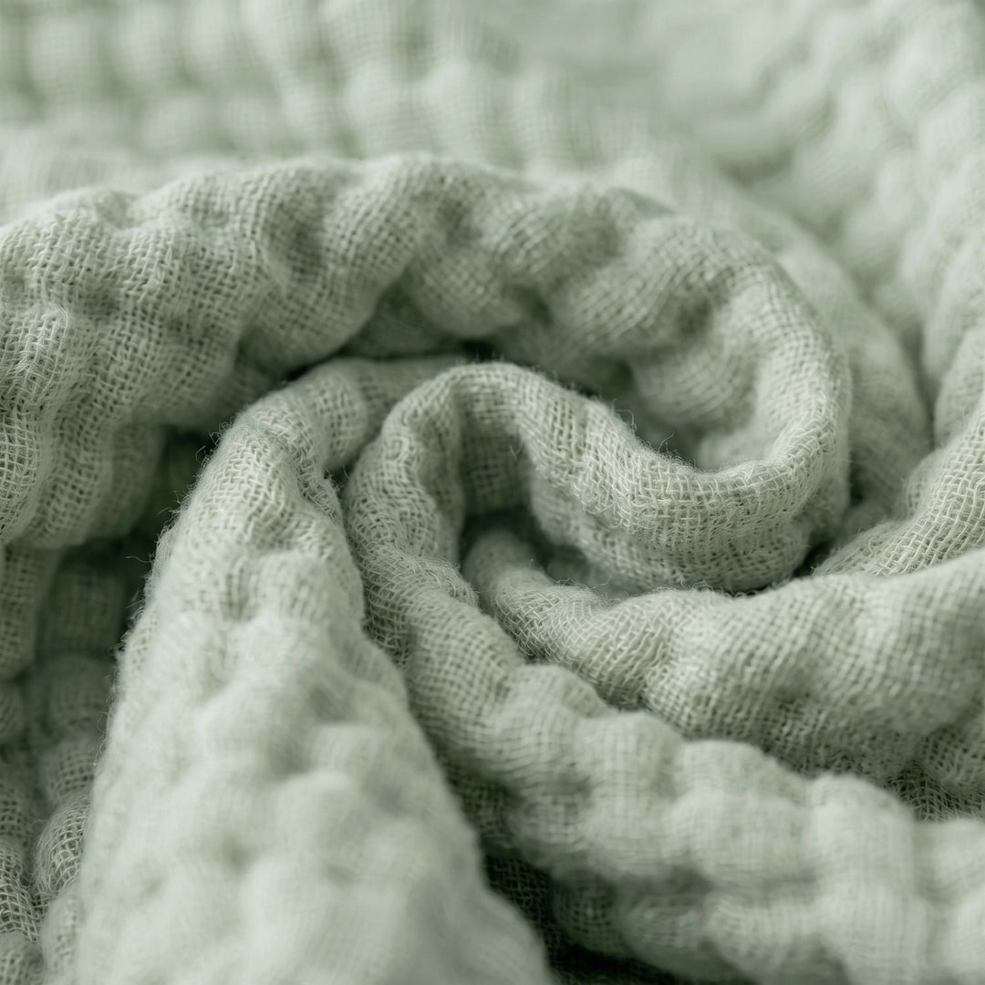 Cotton Muslin Blanket | Breathable Six-Layer Gauze Throw