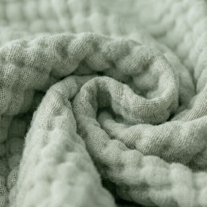 Cotton Muslin Blanket | Breathable Six-Layer Gauze Throw