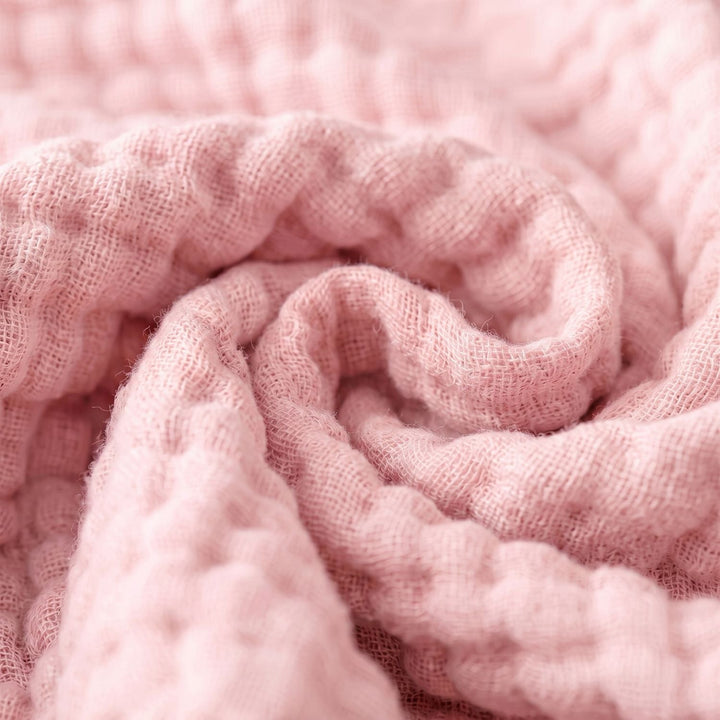 Cotton Muslin Blanket | Breathable Six-Layer Gauze Throw
