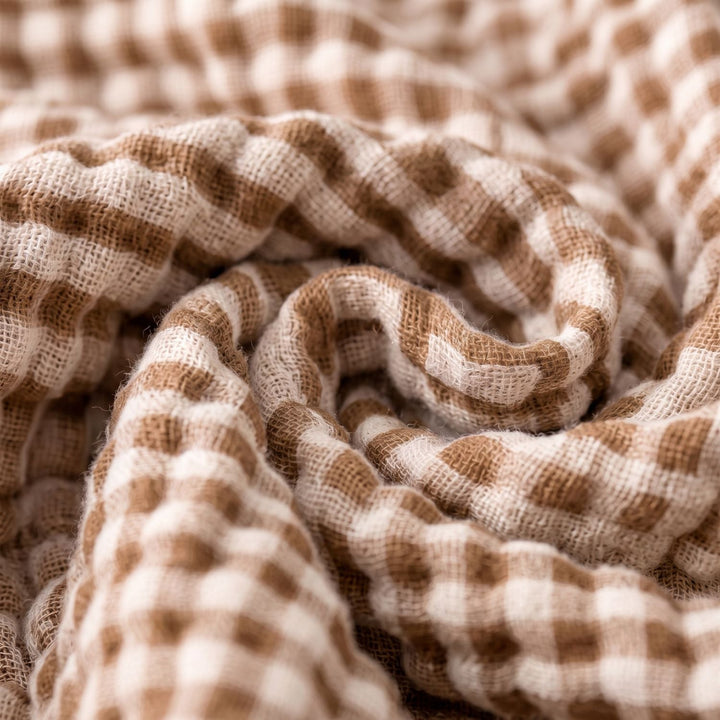Cotton Muslin Blanket | Breathable Six-Layer Gauze Throw
