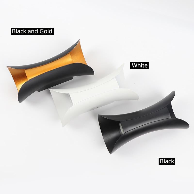 Curved Up Down Outdoor Wall Light | Modern IP65 LED Garden Wall Light
