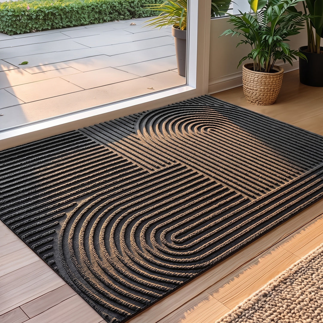 Doormat - Rectangular with Raised Relief Pattern