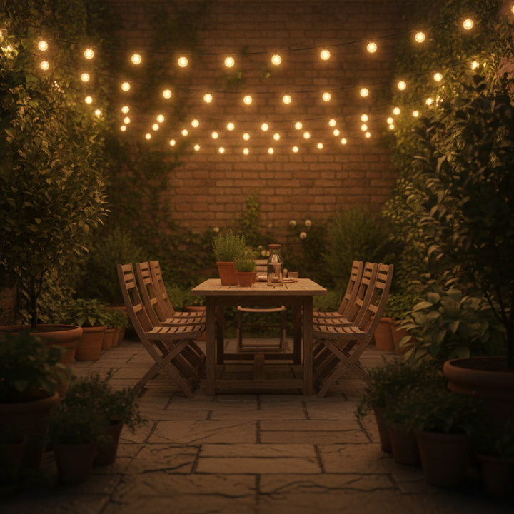 Festa Outdoor Festoon String Lights
