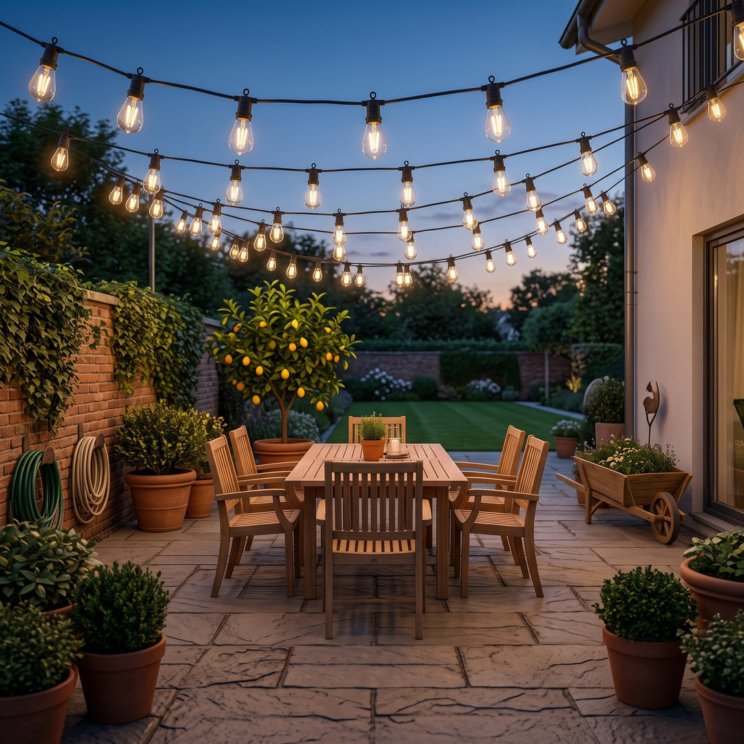 Festa Outdoor Festoon String Lights
