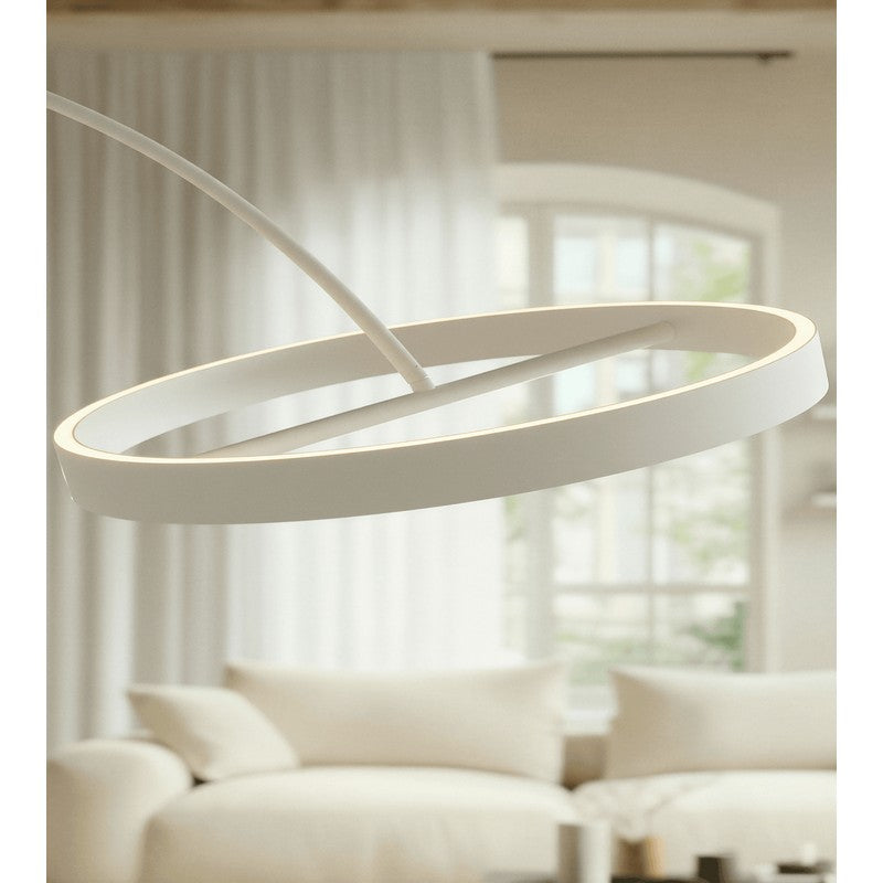 Floor Lamp with Arc - Adjustable LED Light