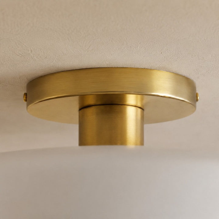 Flush Mount Ceiling Light - Modern Drum Shade