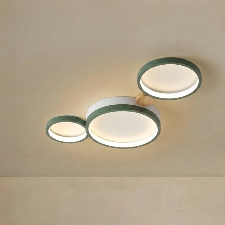 Flush-mount Ceiling Light - Multi-Head Round Cluster